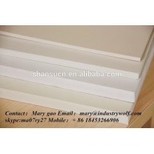 vente de panneau de mousse de PVC extrudé de haute densité meilleur prix / planche à découper / fabricant de carte de circuit imprimé / feuille d&#39;uhmwpe /